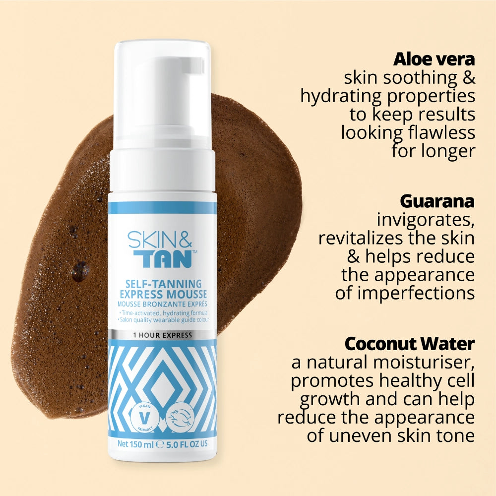 1 Hour Express Self Tanning Mousse Ingredients