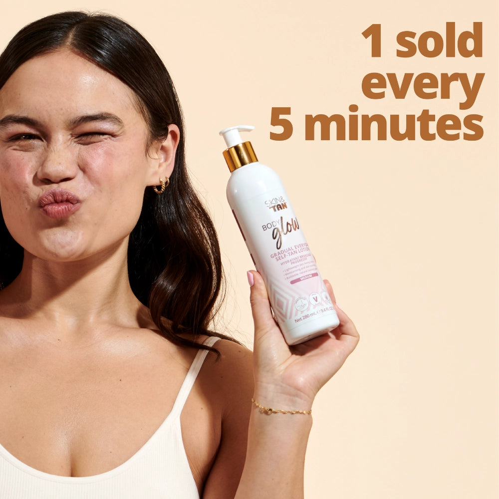 1 Body Glow sold every 5 minutes