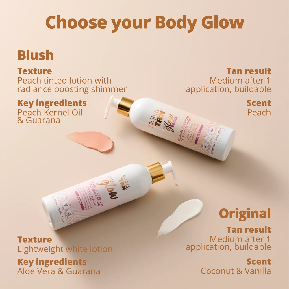 Choose your Body Glow: Original vs Blush