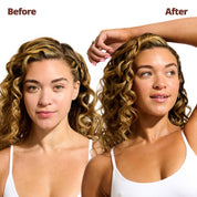 Face Glow Advanced Hydrating SPF & Tan Cream 30ml Model before and after results