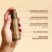 Face Glow Advanced Hydrating SPF & Tan Cream USPs