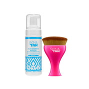 Self Tanning Mousse Medium + Body Buffing Brush