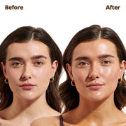 Face Glow Sleepover Mask Before and After