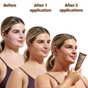 Face Glow Sleepover Mask Before & after 1