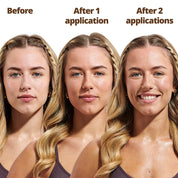 Face Glow Mist Before and After_Application 2