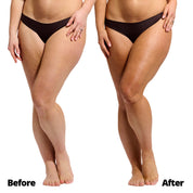 Self-Tanning Mousse Medium Model Before and After leg results