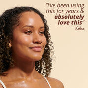 Notox Face Tanning Drops testimonial: "I've been using this for years and absolutely love this"- Salena