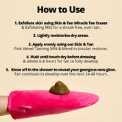 How to use the Self Tanning Mousse