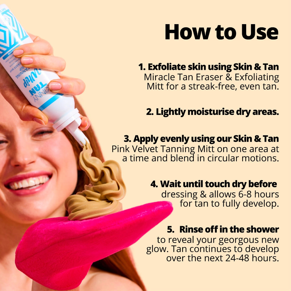 How to use the Self-Tanning Whip
