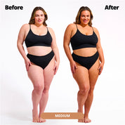 Self-Tanning Whip Medium before and after results