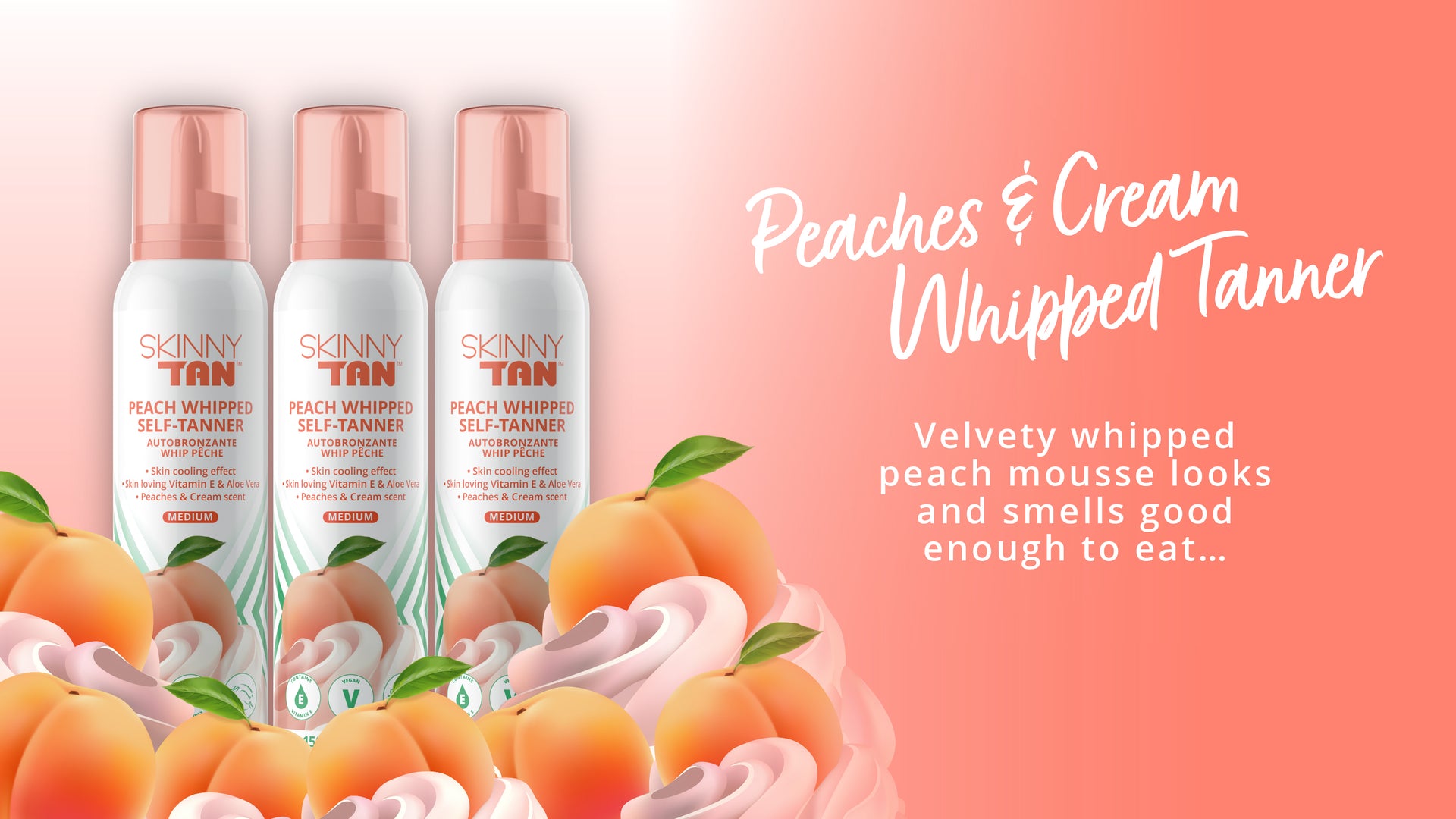 Whip It Like It's HOT! Meet Our Peach Whipped Self-Tanner