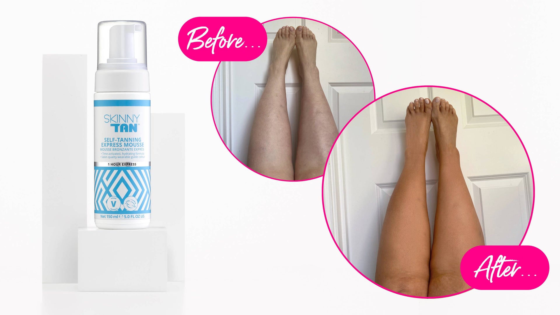 How To Use The 1 Hour Express Tanner - Skin & Tan UK How To Use The 1 Hour Express Tanner - Skin & Tan UK