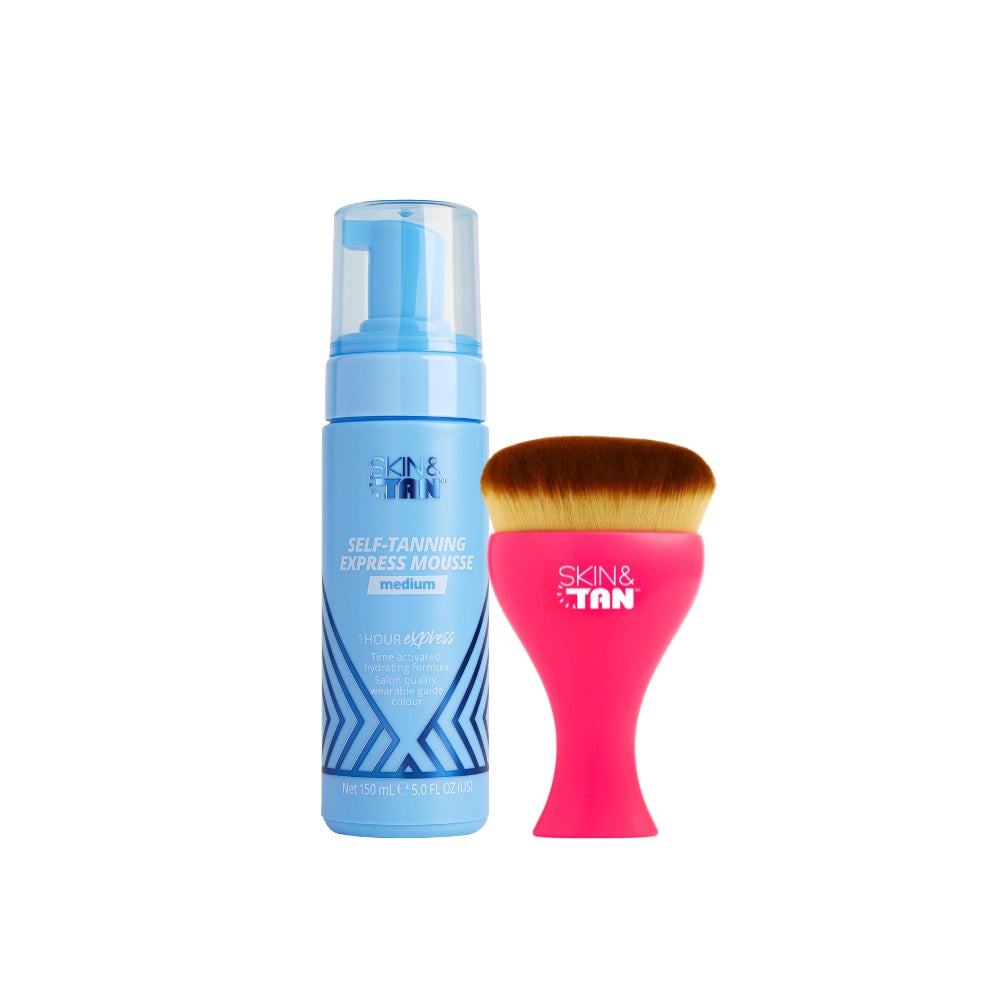 1 Hour Express Mousse | FREE Body Brush app