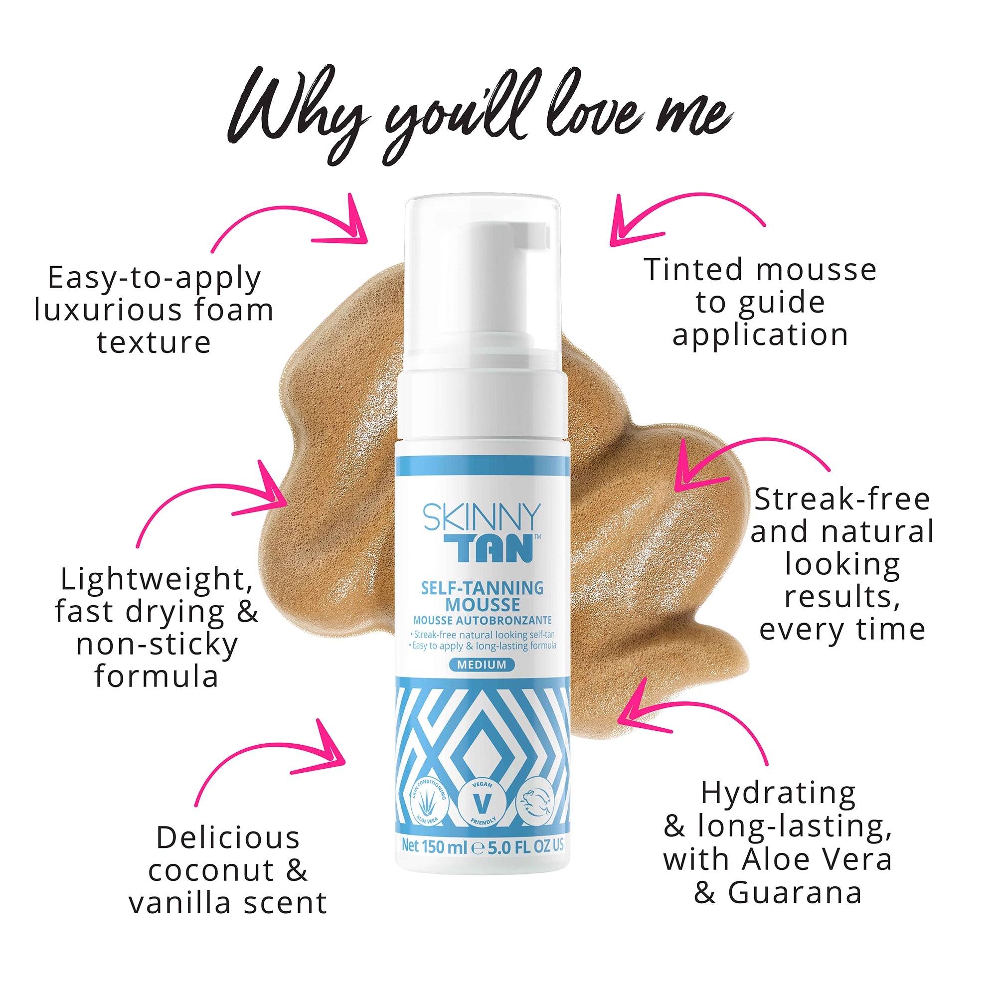 Self Tanning Mousse USPs