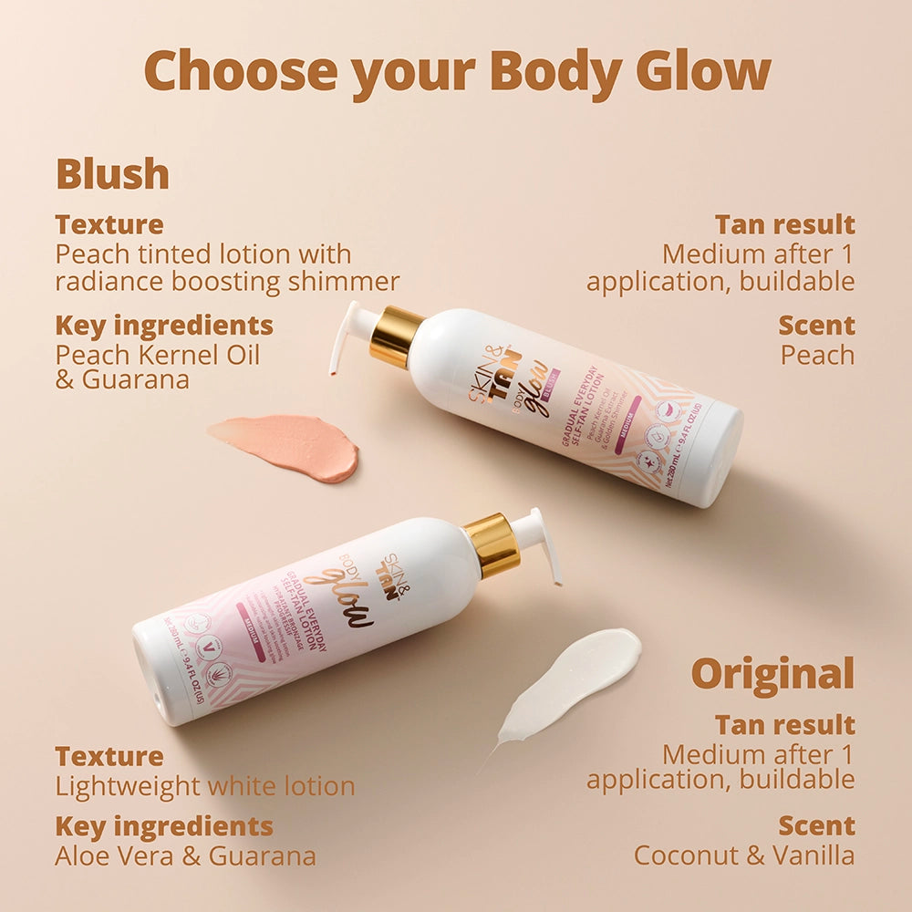 Choose your body glow