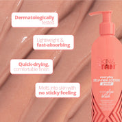 Body Glow Blush USPs: Dermatologically tested, lightweight and fast absorbing, quick drying comfortable finish, melts into skin with no sticky feeling 