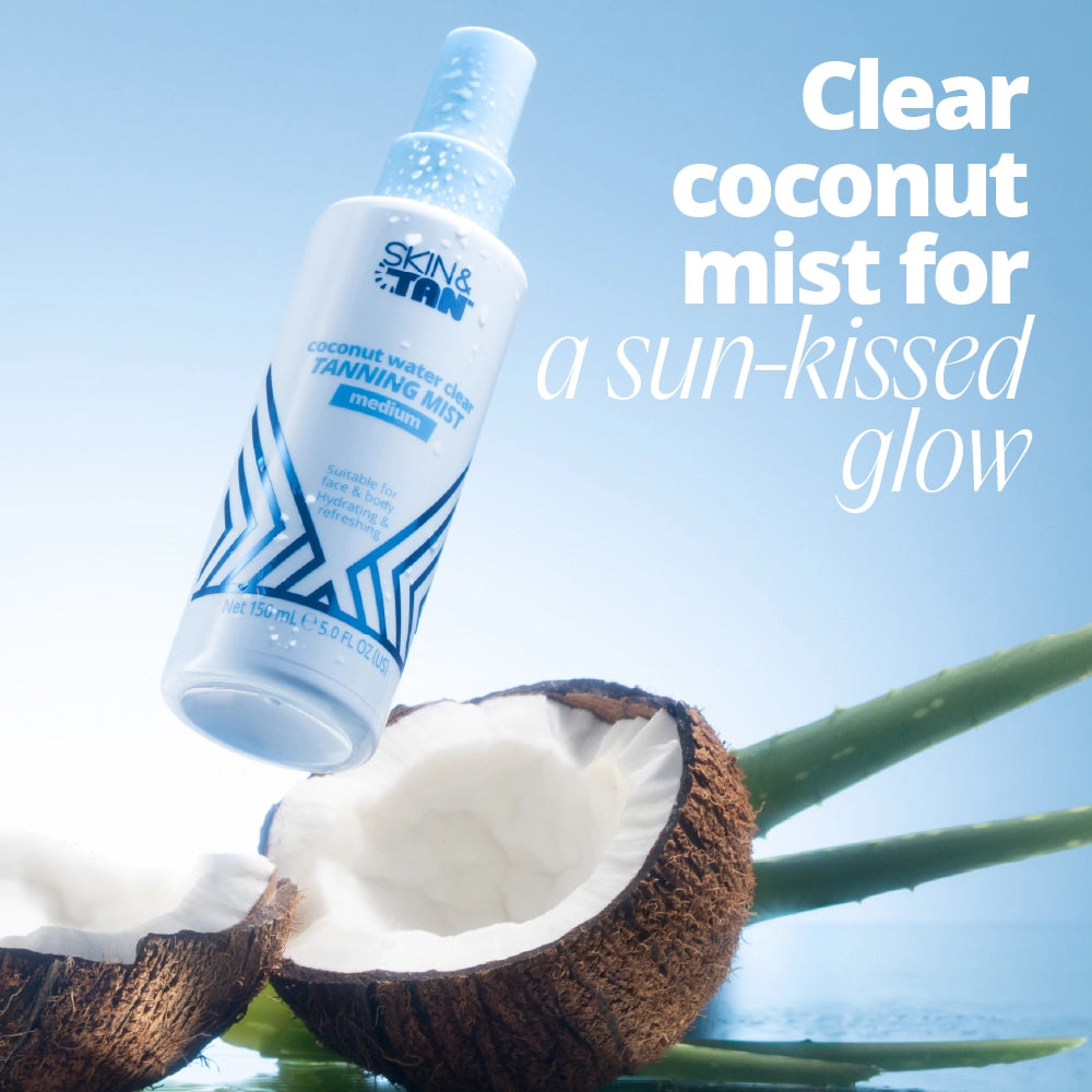 Clear Coconut Mist for a sun-kissed glow