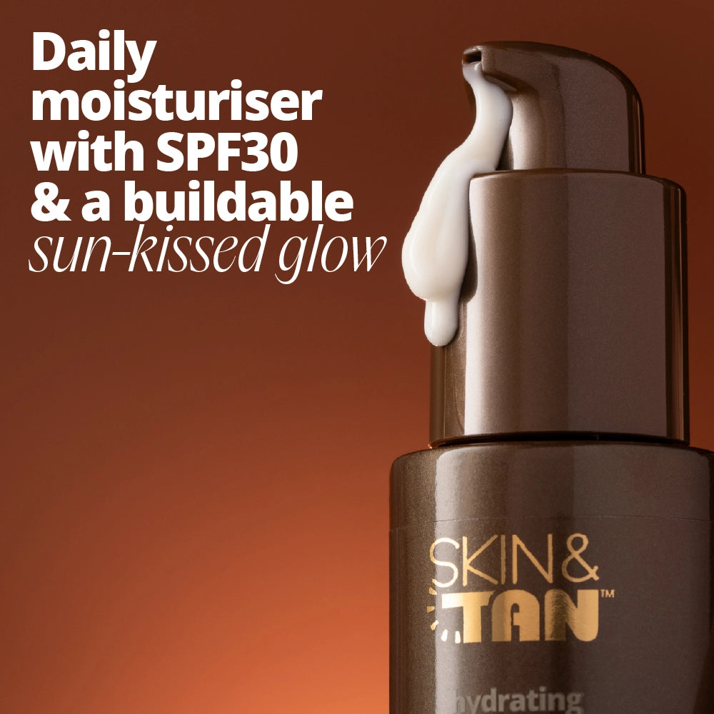 Daily moisturiser with SPF30 and a buildable sun-kissed glow