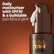 Daily moisturiser with SPF30 and a buildable sun-kissed glow