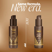 Face Glow Advanced Hydrating SPF & Tan Cream New vs old packaging transition 