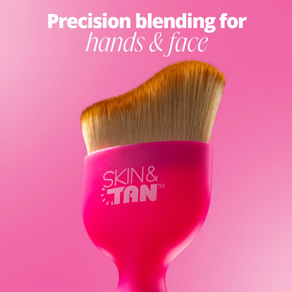 Precision blending for hands and face