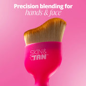Precision blending for hands and face