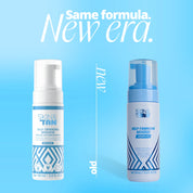 Self-Tanning Mousse Medium old vs new packaging transition 