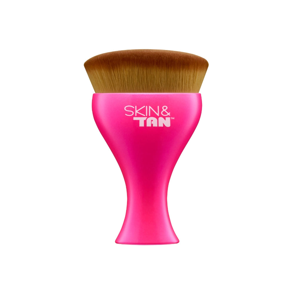Skin & Tan Pink Gloss Body Buffing Brush product image
